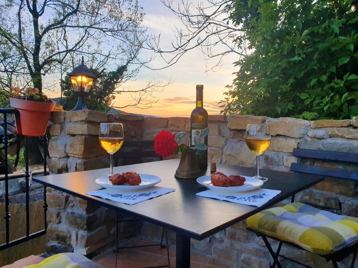 Casa Leonarda, Old Authentic Istrian Stone House Near Motovun, Central Istria Zamask Dış mekan fotoğraf
