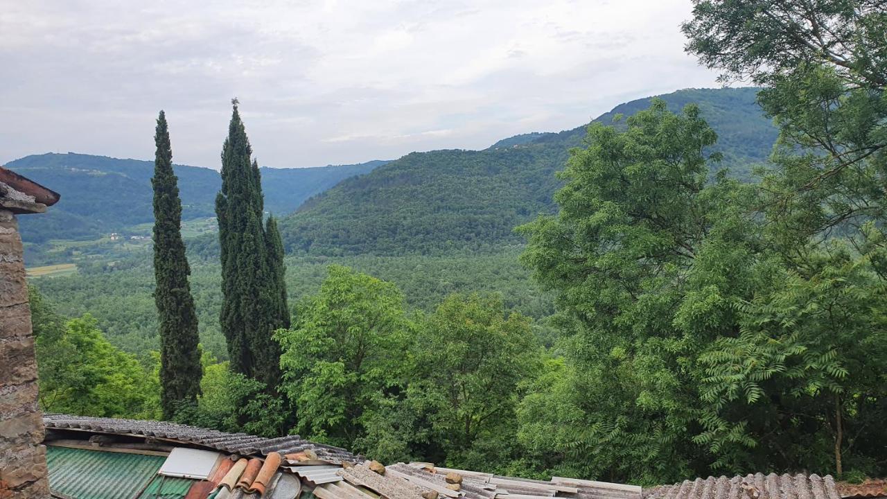 Casa Leonarda, Old Authentic Istrian Stone House Near Motovun, Central Istria Zamask Dış mekan fotoğraf